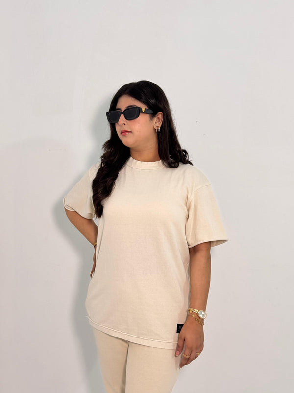 Soft Drape Tee - Ivory