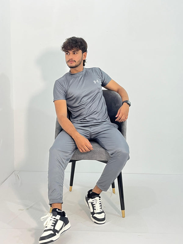 Men’s Gray Athletic T-Shirt