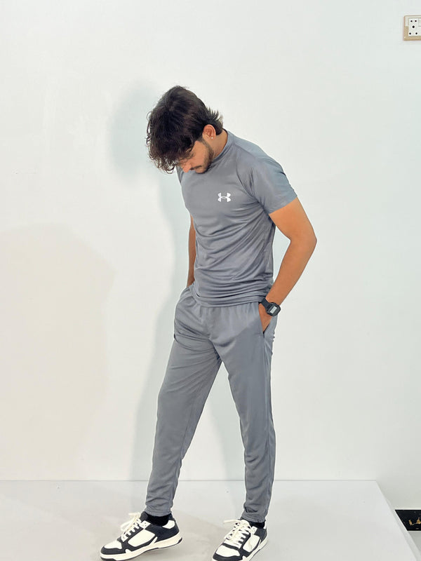 Men’s Gray Athletic Set